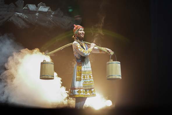 Чувашская «Вышитая карта» объединила театральную Россию