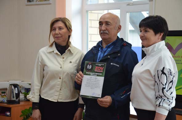 Благодарность за активность