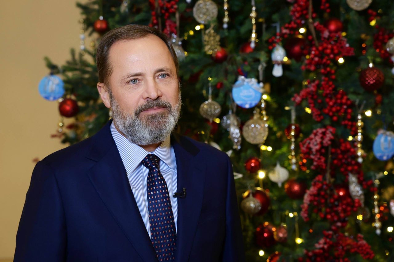 Поздравление полномочного представителя с наступающим Новым годом и Рождеством