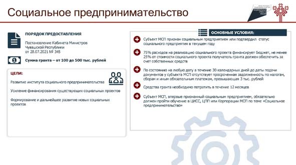 Меры по поддержке МСП Страница 2