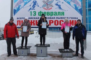 Эстафета на лыжне